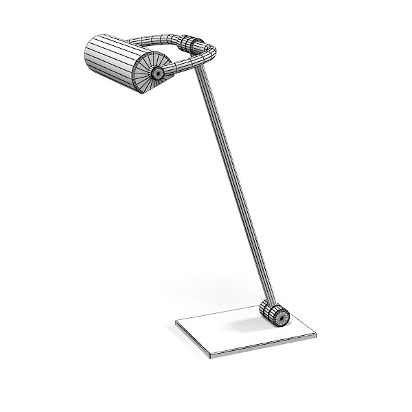 stephane davidts modern 3d model - Stephane davidts modern table reading lamp iron metal by archstyle